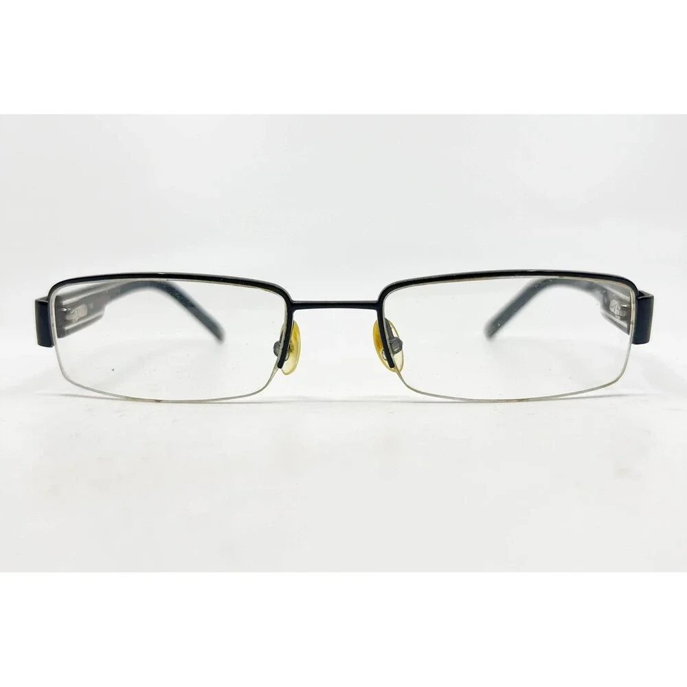 Carrera CA7561 1P3 Black Rectangular Eyeglasses Frames 52-19-140 Womens Eyewear